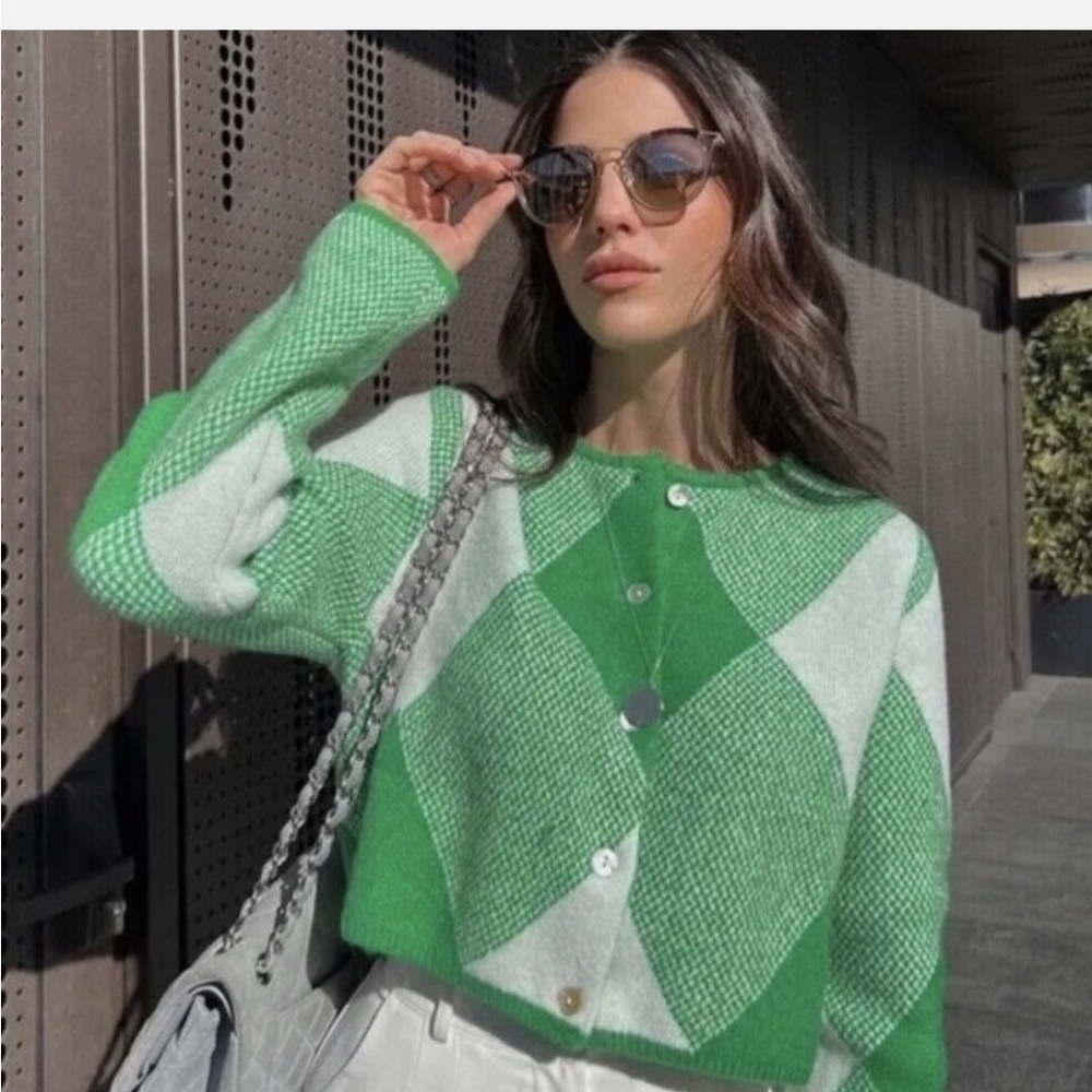 zara cardigan